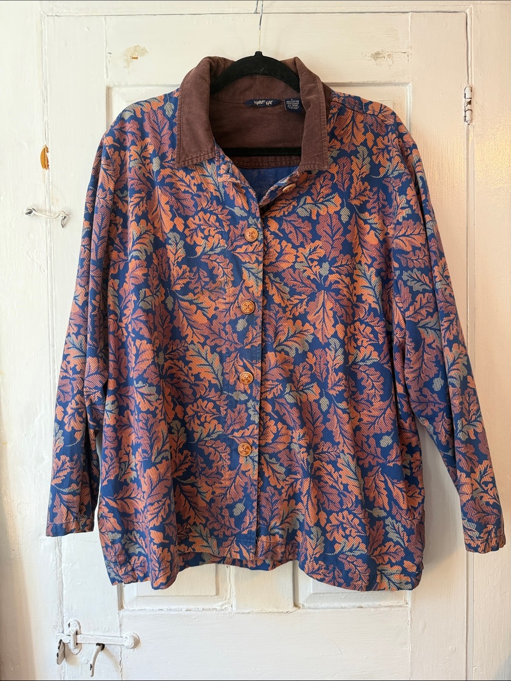 Vintage Colorful Shirt Jacket